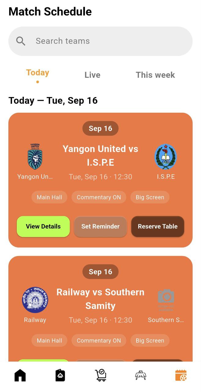 Luckia App Reservations